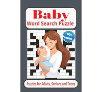 Baby Word Search Puzzle: Word Search Puzzle with easy to read print about Babies, Baby Mother Care, Baby Love and more | 6x9 inches, 110 pages | 50+ ... great for Vacations, Holidays and Relaxation