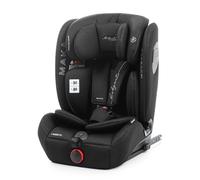 BABYAUTO MAKA i-Size Siège auto pour enfants, homologué ISIZE, hauteur réglable 76-150 cm, groupe 1/2/3, 15 m - 12 ans, 9-36 kg avec ISOFIX et TopTether, protection latérale renforcée (Negro)