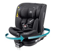 BABYAUTO - Siège auto pour bébé Aitana pivotant 360° ISOFIX pied de support - Siège auto pour enfants groupe 0+/1/2/3 (0-36 kg/0-12 ans) siège auto avec iSize - ceinture de sécurité à 5 points - noir