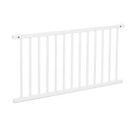 Babybay 168212 Grille de fermeture pour lit d'enfant Blanc Taille XXL
