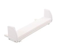 babybay Côté d'extension laqué blanc avec complément de matelas blanc compatible avec les modèles Maxi, Boxspring et Comfort Plus