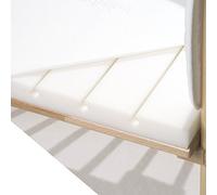 BabyBay Extension de Barrière pour Lit Maxi, DKL. Brown