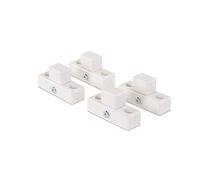 babybay Fixations de Parc Convient pour Modèles Original Midi Maxi Boxspring Light/Easy Laqué Blanc 1 Unité