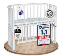 babybay Maxi Comfort Plus Lit de Couchage Blanc Peint