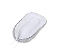 babybay Nid de Sommeil Gris Perle avec Étoiles Blanc 1 Unité