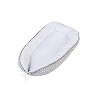 babybay Nid de Sommeil Gris Perle avec Pois Blancs 1 Unité