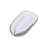 babybay Nid de Sommeil Taupe avec Étoiles Blanc 1 Unité