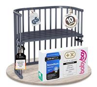 BABYBAY - Berceau Lit bébé Cododo Original gris verni