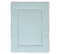 babybay Tapis d'éveil 75 x 100 cm gaufré, Bleu Tendre