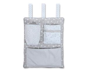babybay Utensilo Sac à Couche pour Tous Modèles Gris Perle 1 Unité
