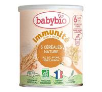 Babybio 3 céréales nature 6 mois et + 220g