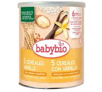 Babybio 5 Céréales Vanille Céréales Complètes Dès 6 Mois 220g