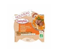 Babybio Assiette Patates Douces Échalotes et Canard Bio 230g