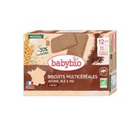 Babybio Biscuits Multicéréales Cacao 12m+ 120g