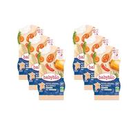 BABYBIO - Bols Petits légumes Butternut Riz - 12+ mois - BIO - 2x200g - Lot de 6