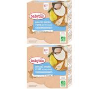 Babybio BRASSÉ BREBIS POIRE DE PROVENCE dès 6 mois 2x340 g