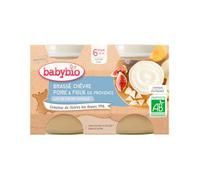 BabyBio Brasse Poire et Figue 2x130g