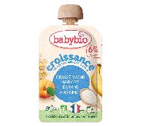BABYBIO Brassé croissance abricot banane avoine bio 100g