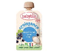BABYBIO Brassé Croissance Cassis Riz Aliment 100 g