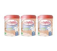 BABYBIO Caprea 1er Age Au Lait de Chèvre 3x800 g