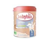 Parapharmacie en ligne > Bébé & Maman > Alimentation bébé > Laits infantiles > Laits 1er âge Babybio Caprea 1 au Lait de Chèvre de 0 à 6 Mois Bio Poudre 800 g