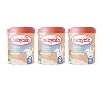 BABYBIO Caprea 2 Lait de suite pour nourisson 2ème âge en poudre Poudre 3x800 g