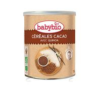 Babybio céréales cacao avec quinoa 8 mois et + 220g