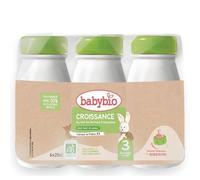 Babybio croissance au lait de vache français 6 bouteilles de 25cl
