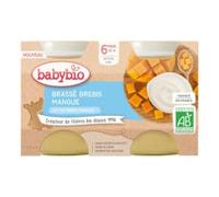 Babybio desserts brassé brebis mangue 2x130g