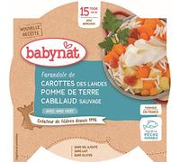 Babybio farandole carotte pomme de terre cabillaud dès 15 mois 260g