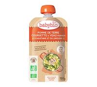 Babybio - Gourde Pomme De Terre Courgette Veau Bio Des 6 Mois 120g Babybio