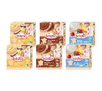 Babybio Gourdes Lactées au lait de vache - Lot de 24x85g