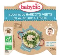 Babybio Haricots Verts - Truite - Aneth Pot 230g (50163)