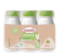 BABYBIO Lait de croissance pour nourisson 3 De 10 mois à ans 1500 ml