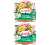 BABYBIO Lasagnes veggie légumes et fromage de chèvre nos régions Set(S) 2x200 g
