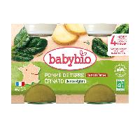 Babybio Pdt/Epinard 2X130g