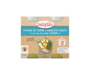 Babybio Menu Legu/Colin Sauv2X200g