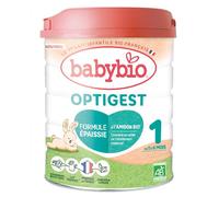 Babybio Optigest 1 - Formule épaissie à l'Amidon - au Lait de Vache français - 800g