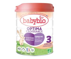 BABYBIO Optima 3 Lait de croissance pour nourisson 3ème âge Poudre 800 g