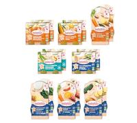 Babybio - Pack 2 semaines Repas du midi & Repas du soir - 8+ mois
