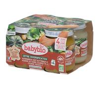 BABYBIO Pack Mes premiers légumes - 100% des fermes Babybio Aliment 520 g