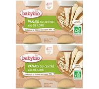 Babybio PANAIS DU CENTRE-VAL DE LOIRE dès 4 mois Set(S) 2x260 g
