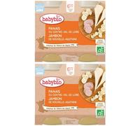 Babybio PANAIS DU CENTRE-VAL DE LOIRE JAMBON NOUVELLE-AQUITAINE dès 6 mois 2x400 g
