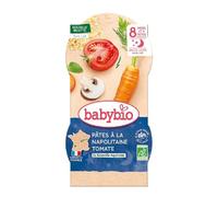 Babybio pâtes à la Napolitaine & tomate bols de 2x200g