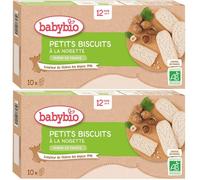 babybio® PETITS BISCUITS À LA NOISETTE Set(S) 2x160 g