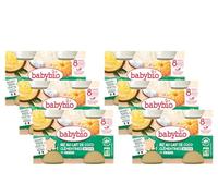 BABYBIO - Petits Pots Riz au lait de coco Clémentines de Corse - BIO - 8+ mois - 2x130g - Lot de 6