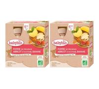Babybio POMME & ABRICOT D'OCCITANIE BANANE 6 mois Set(S) 2x360 g