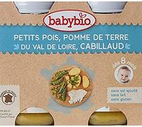 Babybio pomme de terre du Centre-Val de Loire tomate cabillaud 2x200g