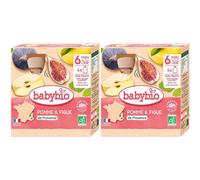 Babybio POMME D'OCCITANIE ET FIGUE DE PROVENCE dès 6 mois Purée 2x360 g