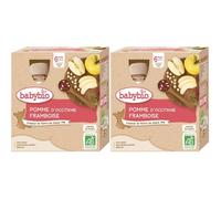 Babybio POMME D'OCCITANIE FRAMBOISE dès 6 mois Purée 2x360 g
